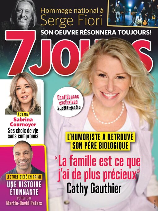 Title details for 7 Jours by TVA Publications Inc. - Available
